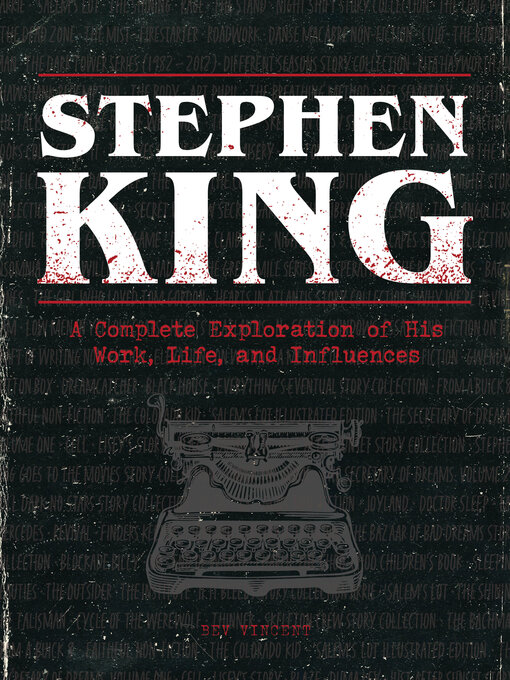 Title details for Stephen King by Bev Vincent - Wait list